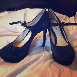 Black high heels